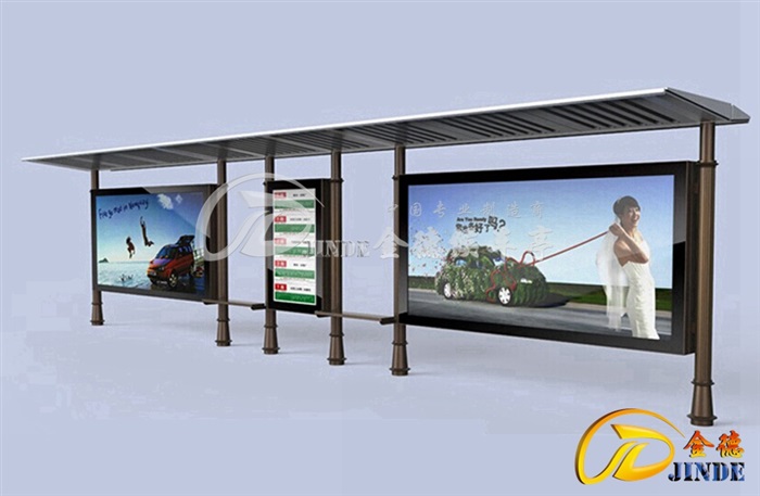 南京候車亭安裝啦！