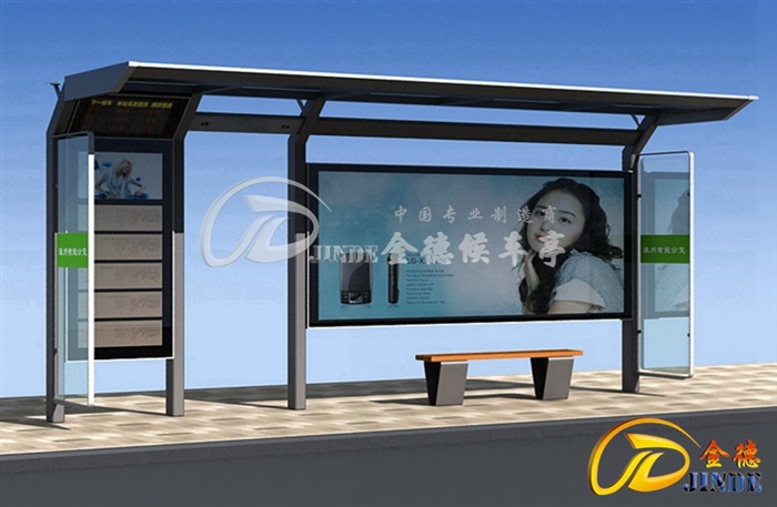 安徽候車亭完美安裝