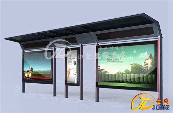 武漢候車亭安裝中