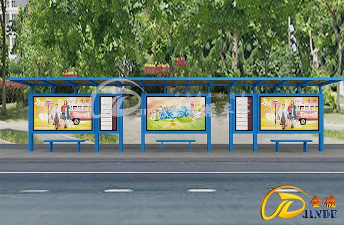 南京第二批候車亭發(fā)貨了