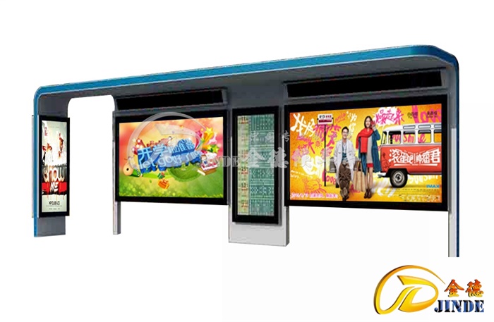 陜西候車亭實(shí)景