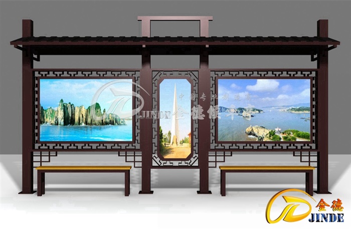 供應(yīng)安徽候車亭試裝完成