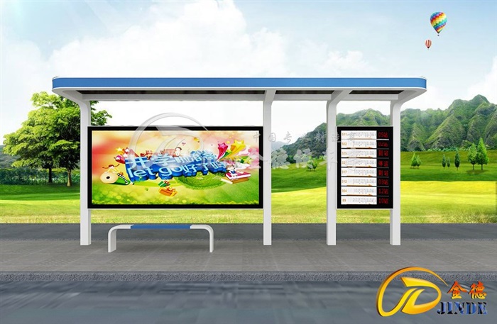 發(fā)往云南候車亭發(fā)貨了