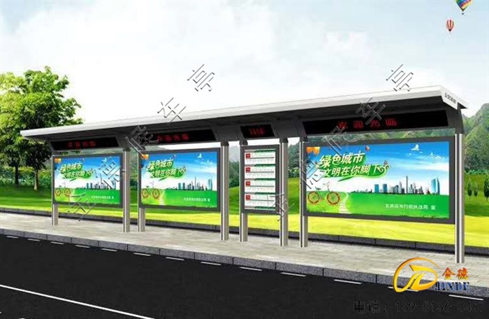 湖北候車亭發(fā)貨中