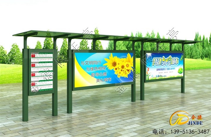 福建候車亭發(fā)貨了