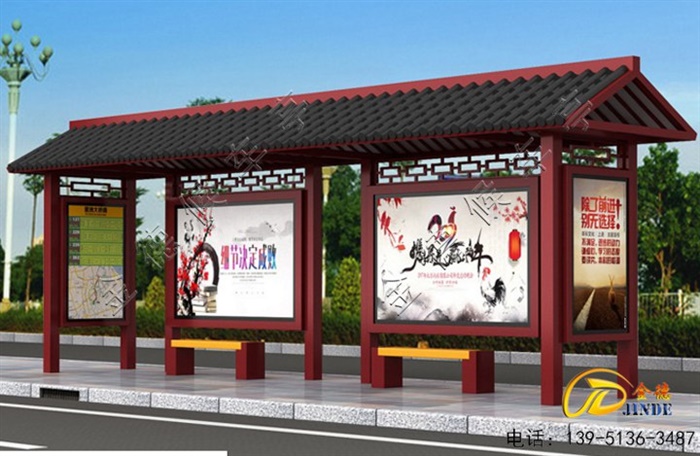 遼寧候車亭發(fā)貨了