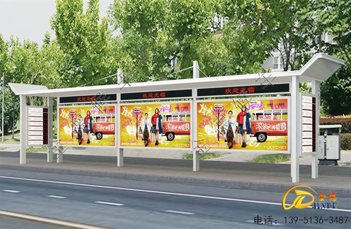 河南第二批候車亭發(fā)貨了